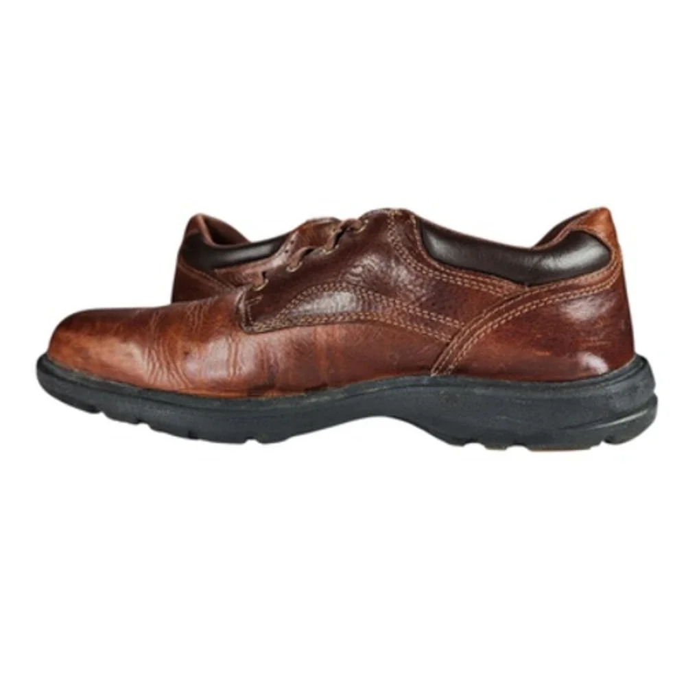 Timberland Shoes Mens Size 8‎ Brown Leather Lace Up Comfort Casual Oxford 5127A